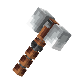 Gladiator mace model rendered from an example pack